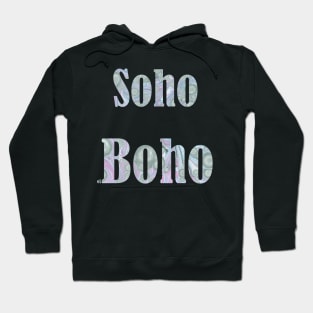 Marbled Paper Abstract : Boho Soho Hoodie